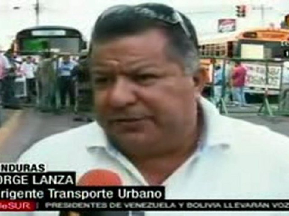 Manifestacion de transportistas en Tegucigalpa Vídeo Dailymotion