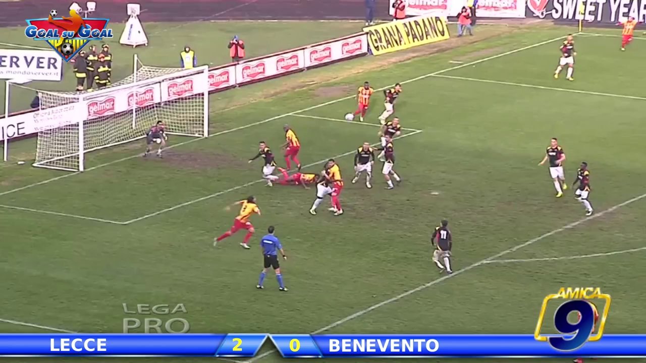 Lecce Benevento 2 0 HD Highlights And Goals Prima Div Gir B 20