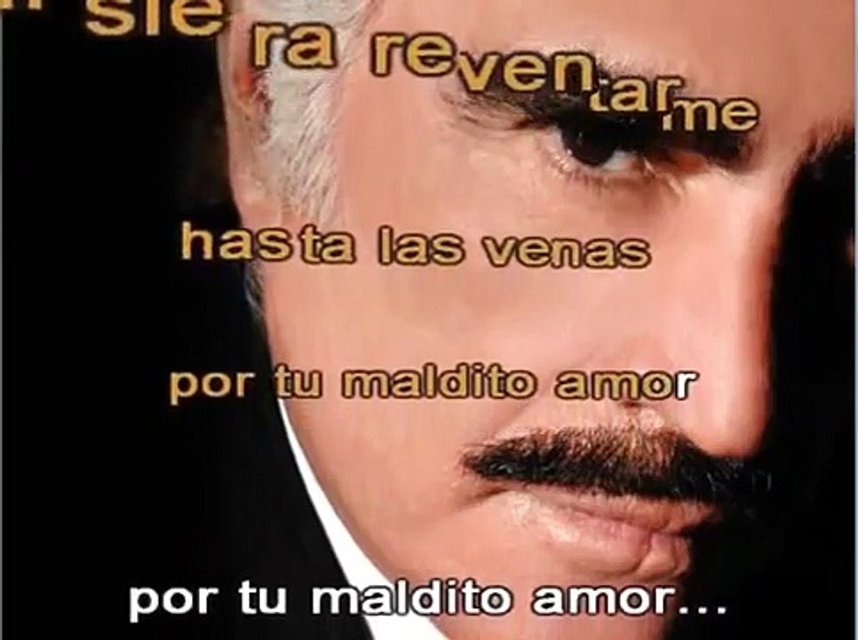 POPURRI VICENTE FERNANDEZ KARAOKE PISTA Y LETRA Vídeo Dailymotion