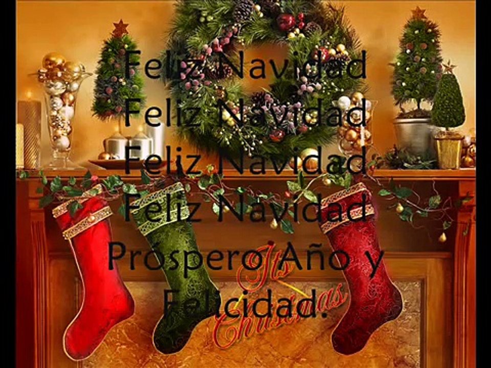 Feliz Navidad Jose Feliciano Letra Cancion De Navidad Dailymotion