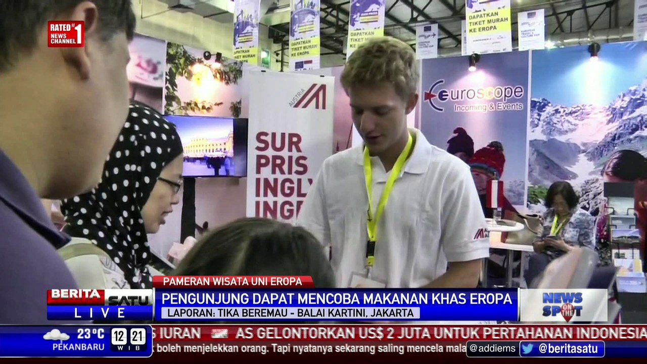 Pameran Wisata Uni Eropa Di Balai Kartini Video Dailymotion