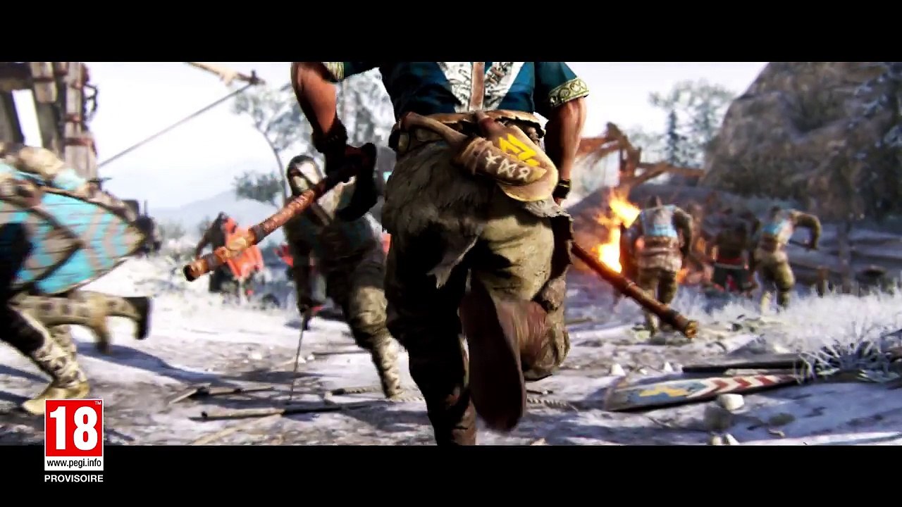 For Honor Bande Annonce H Ros S Rie Berserker Vid O Dailymotion