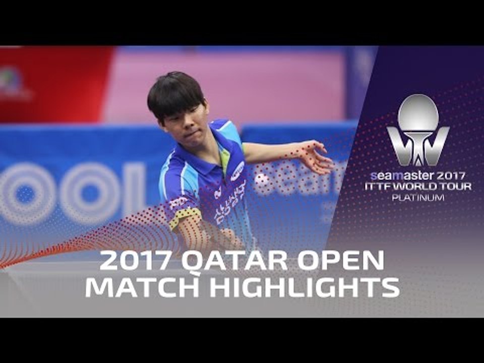 2017 Qatar Open Highlights Kristian Karlsson Vs Kim Minhyeok Qual