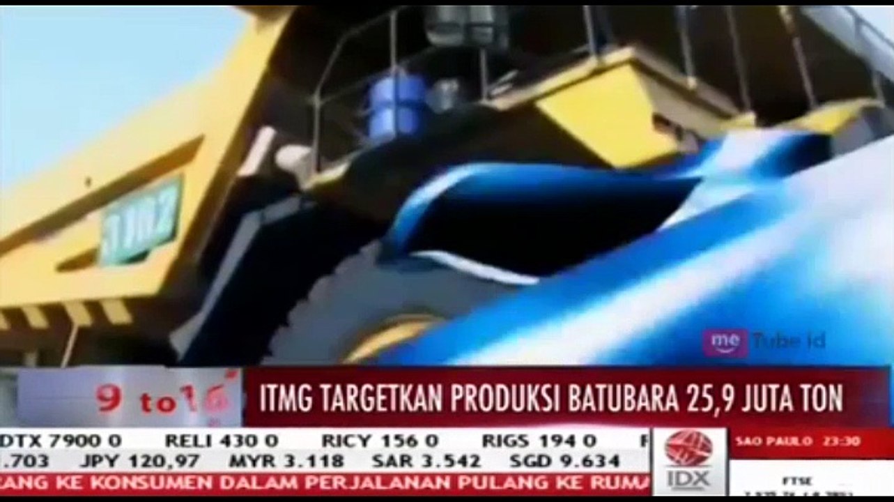 Itmg Targetkan Produksi Batubara Juta Ton Video Dailymotion