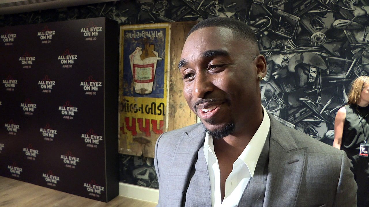 Demetrius Shipp Jr Could Not Believe His Tupac Resemblance Video