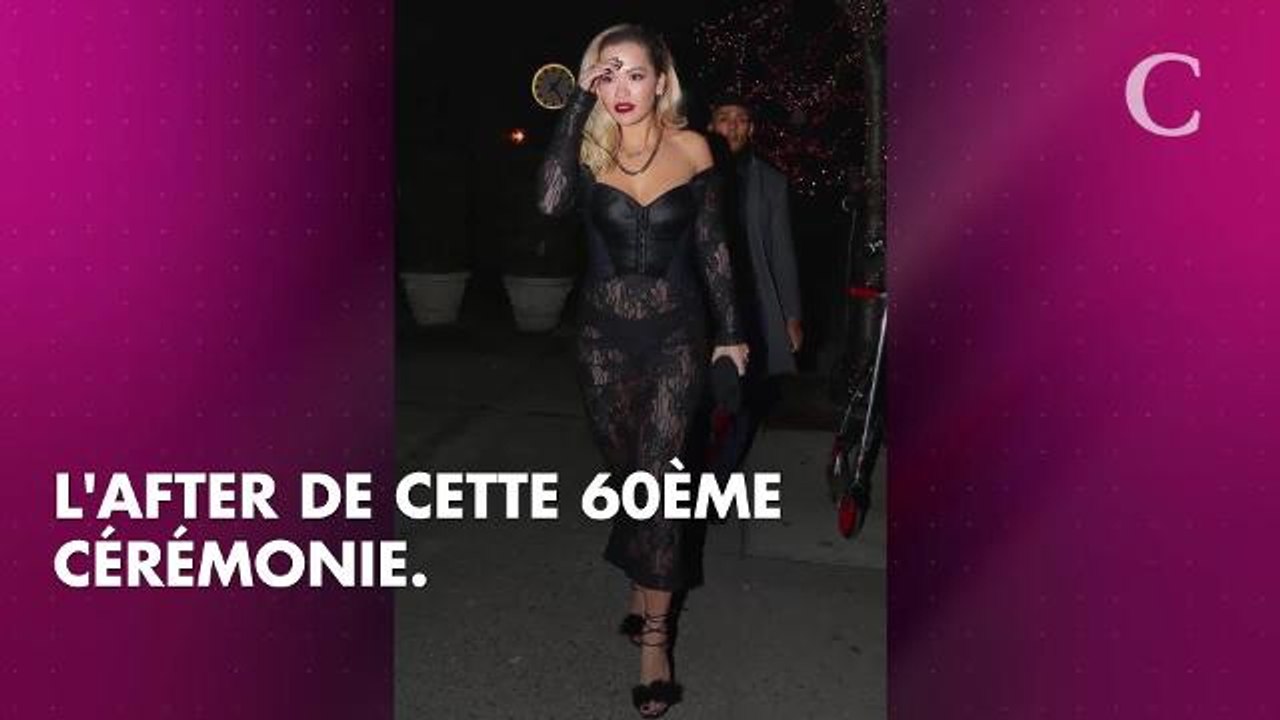 Oups Rita Ora D Voile Sa Culotte Aux Grammy Awards Vid O Dailymotion