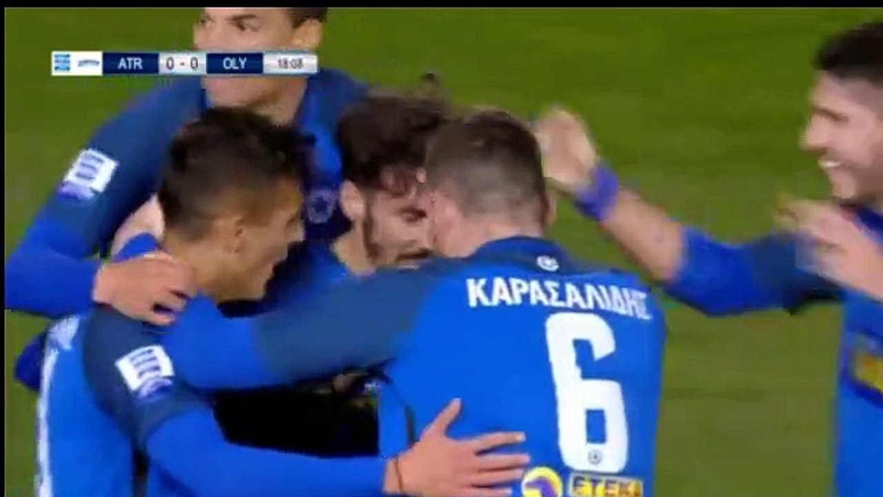 1 0 Theodoros Vasilakakis Goal Atromitos 1 0 Olympiakos 11 02 2018