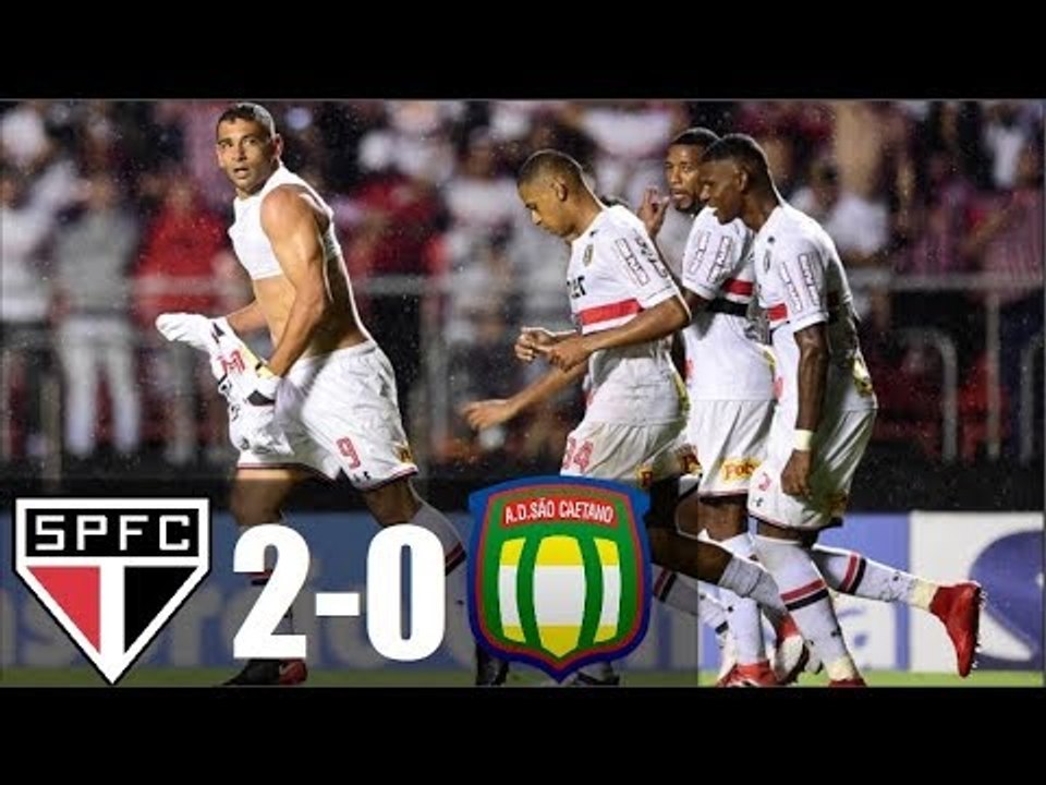 São Paulo 2 x 0 São Caetano SPFC CLASSIFICADO Gols Melhores