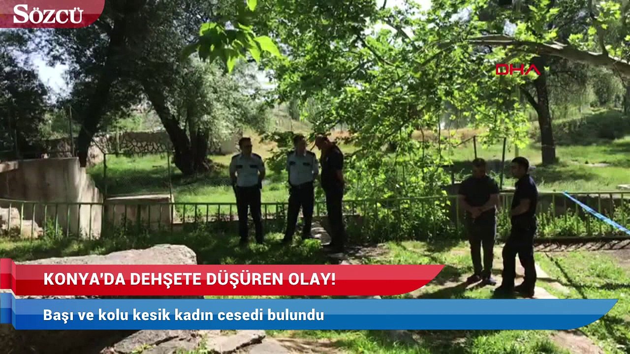 Konya da başı ve kolu kesik kadın cesedi bulundu Dailymotion Video