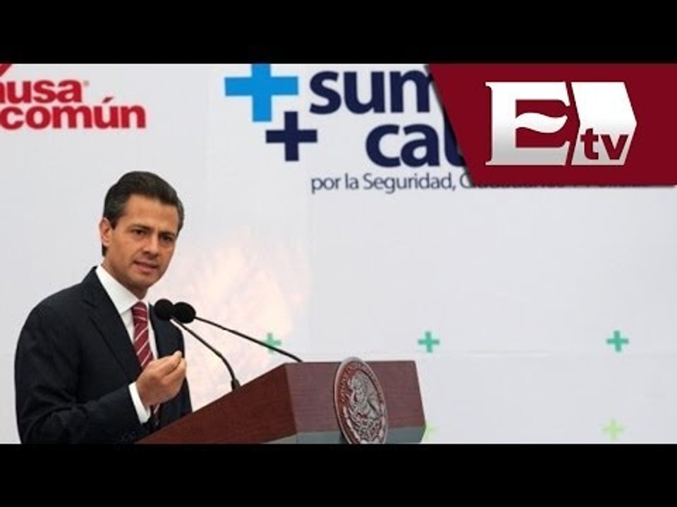 Pe A Nieto Inaugura Foro Sumemos Causas Por La Seguridad Titulares