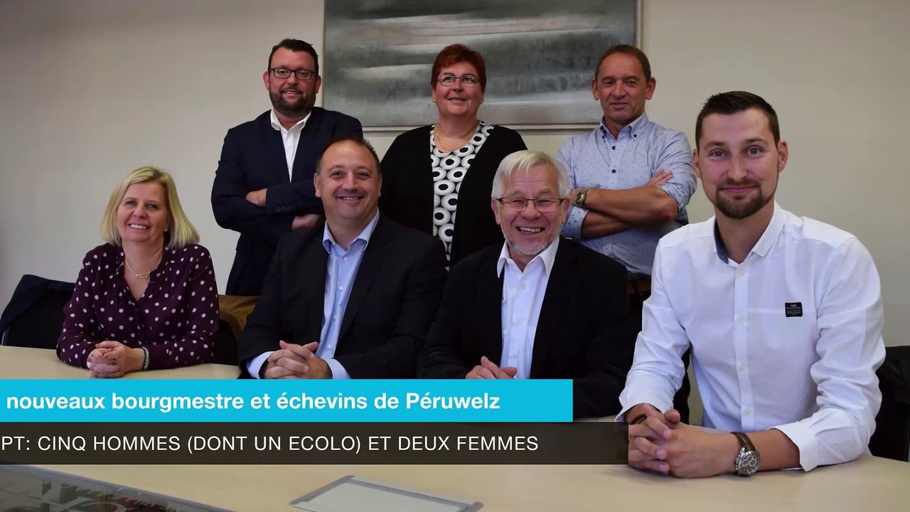 Le casting des échevins de Vincent Palermo à Péruwelz Vidéo Dailymotion