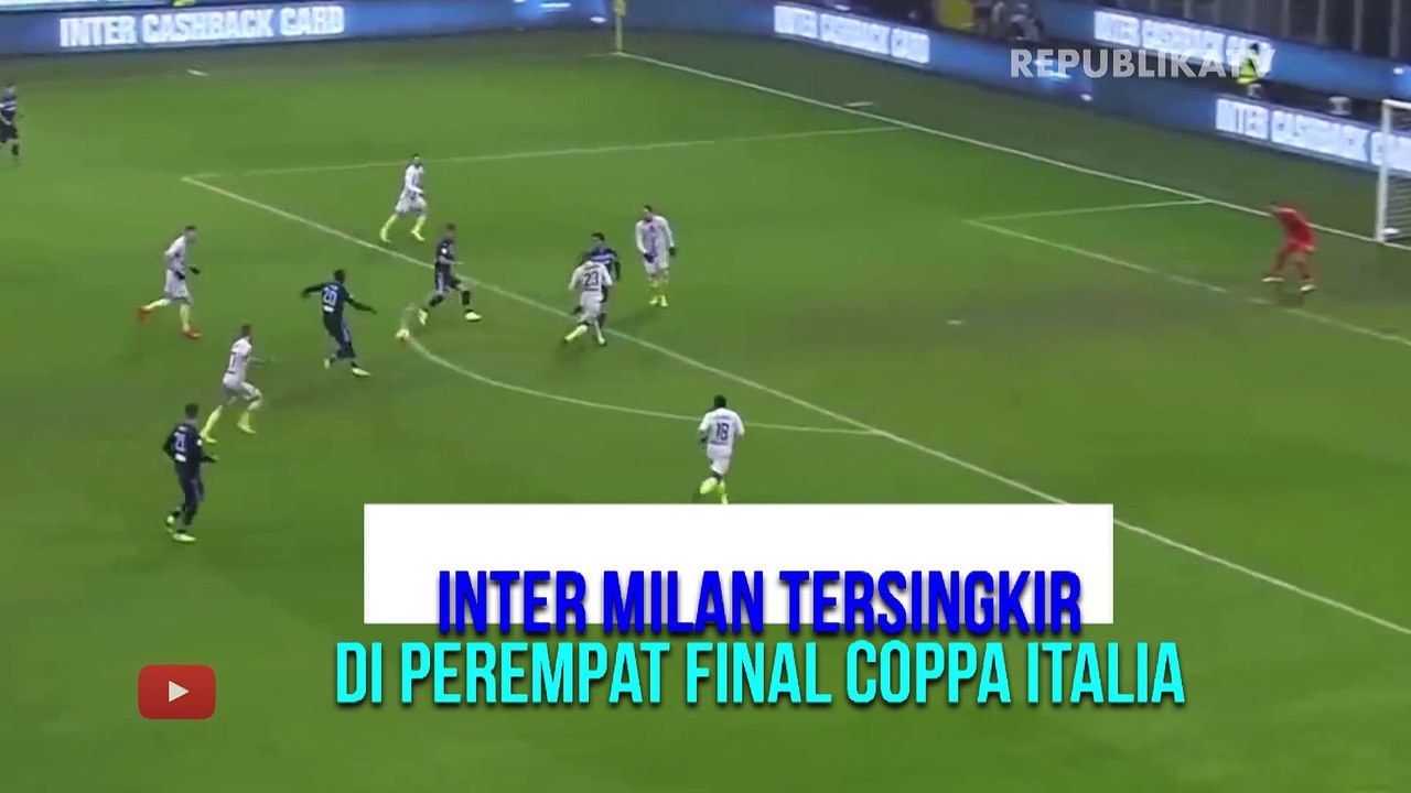 Inter Tersingkir Dari Coppa Italia Lewat Drama Adu Penalti Video