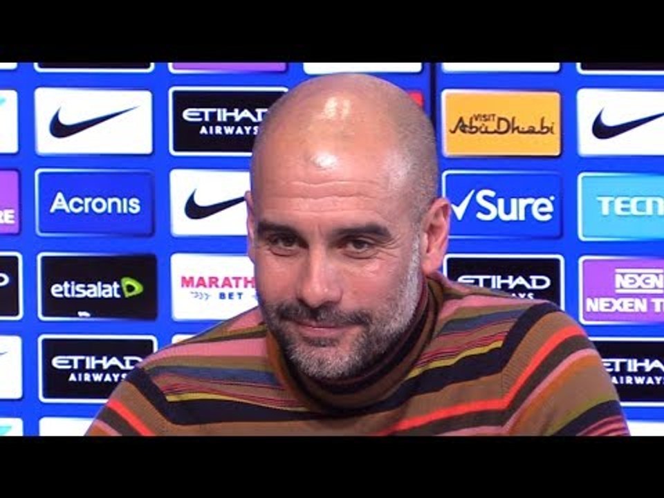 Pep Guardiola Embargoed Pre Match Press Conference Manchester City V