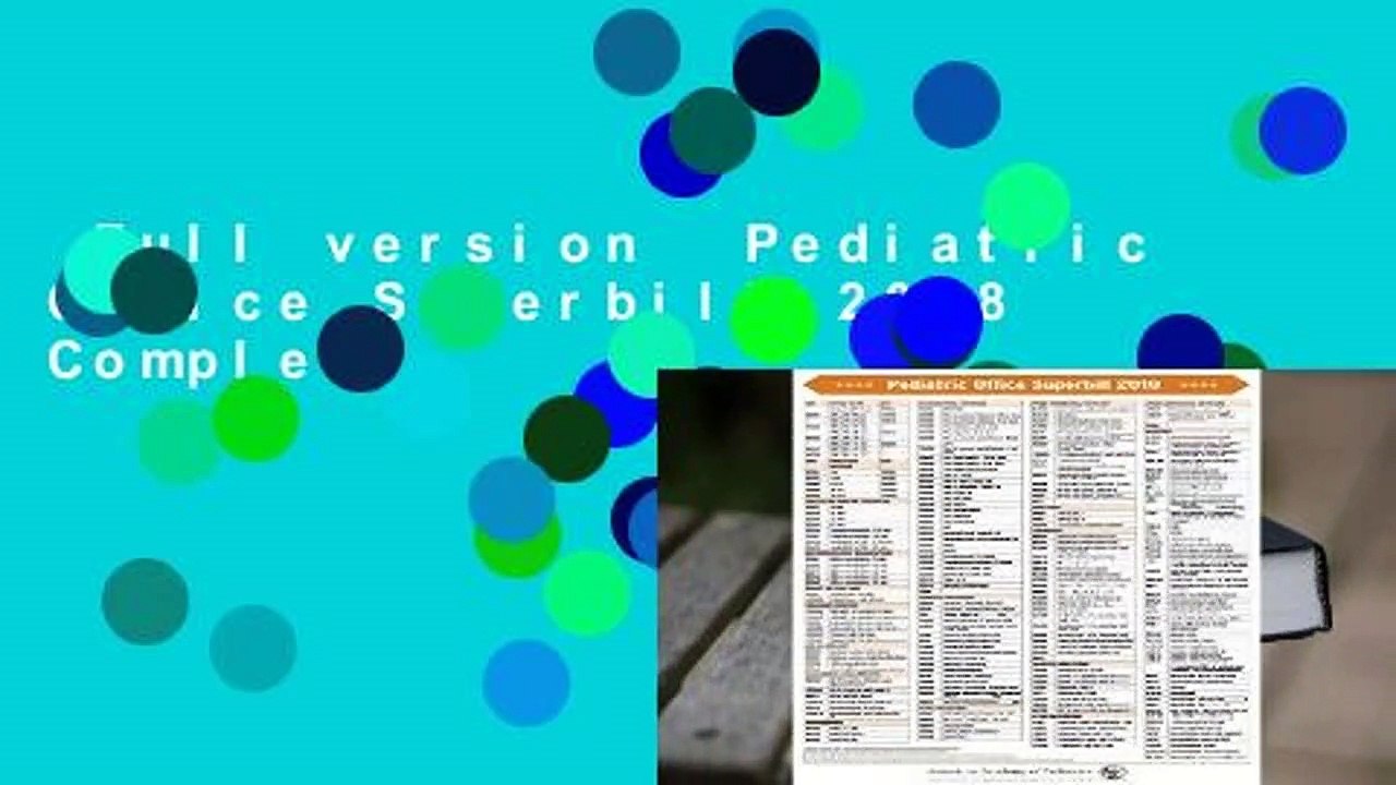 Full Version Pediatric Office Superbill 2018 Complete Video Dailymotion