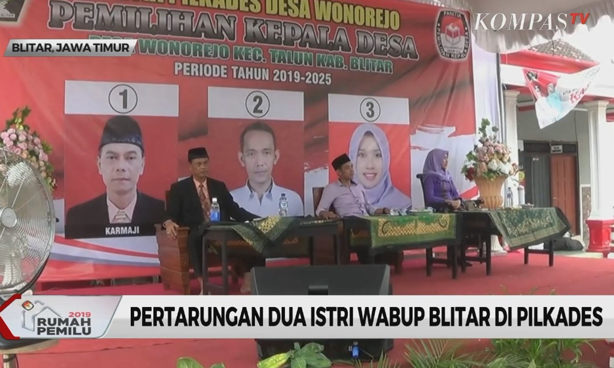 Pertarungan Istri Wabup Blitar Di Pilkades Serentak Video Dailymotion