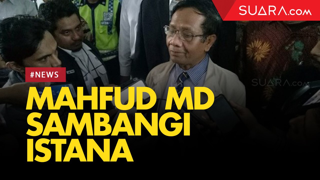 Jelang Pengumuman Menteri Mahfud MD Sambangi Istana Video Dailymotion