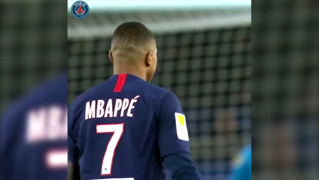 PSG Saint Etienne Kylian Mbappé met un vent à larbitre vidéo