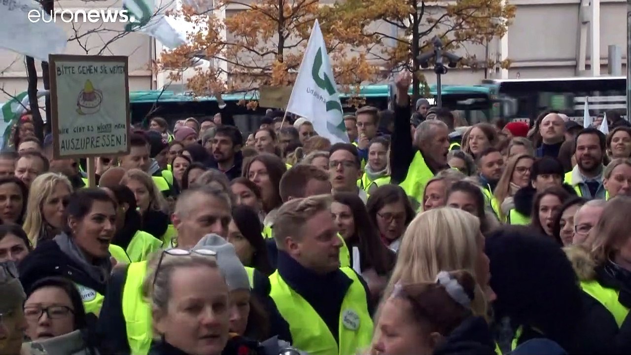 Nächste Runde im Arbeitskampf Wieder Streik bei Lufthansa video