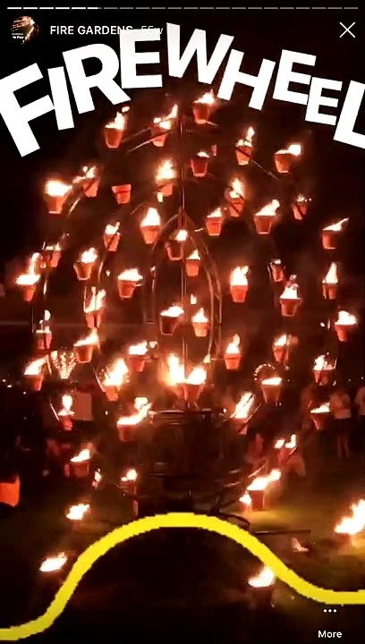 Fire Gardens In Paris Video Dailymotion