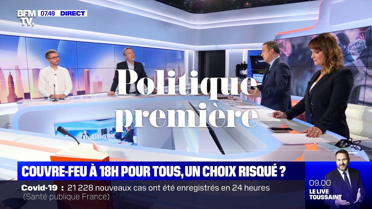 Lédito de Matthieu Croissandeau Couvre feu à 18 heures pour tous un