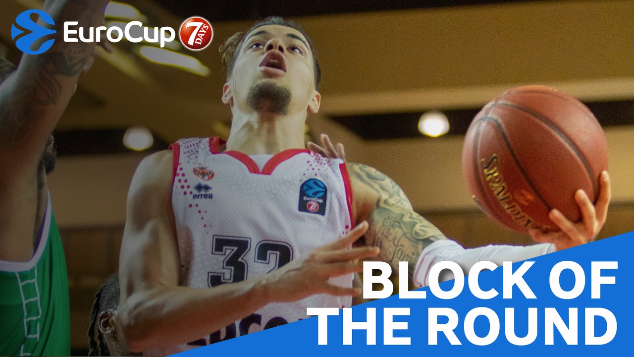 7DAYS EuroCup Block Of The Round Rob Gray AS Monaco Video Dailymotion