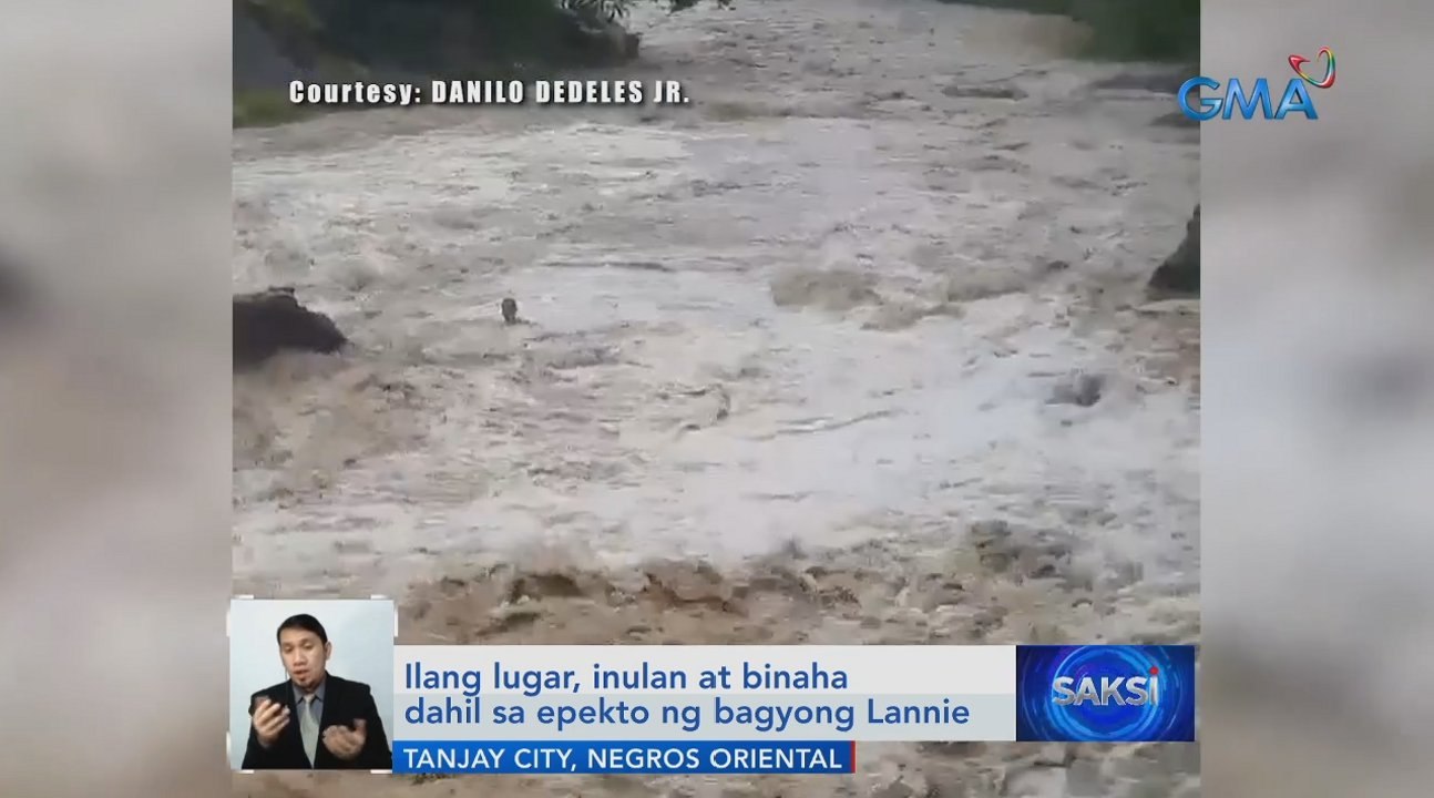 Ilang Lugar Inulan At Binaha Dahil Sa Epekto Ng Bagyong Lannie Saksi