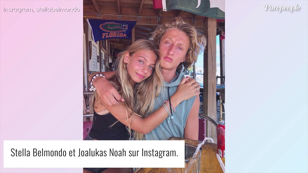 Stella Belmondo Et Joalukas Noah Toujours Aussi Proches Elle Retrouve