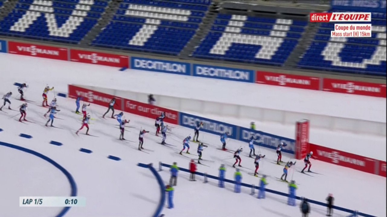 Le Replay De La Mass Start D Antholz Anterselva Biathlon H Coupe