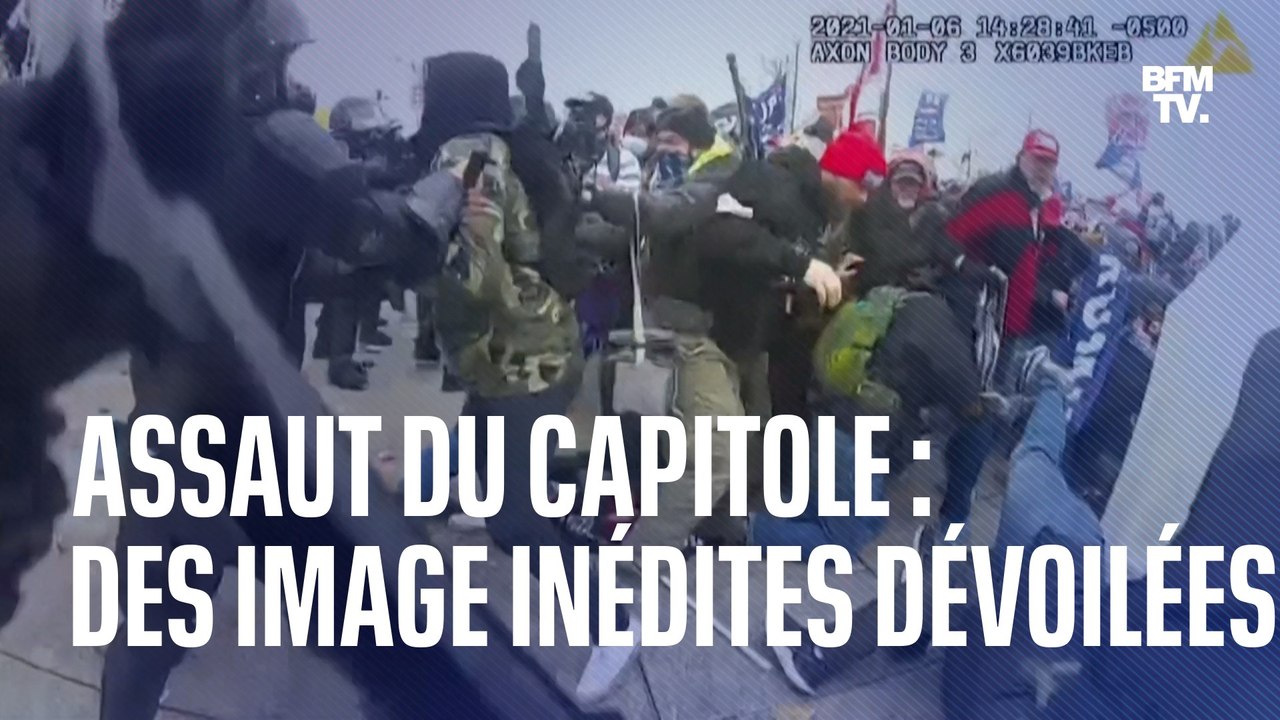 Les Images In Dites De L Assaut Du Capitole D Voil Es Par La Commission