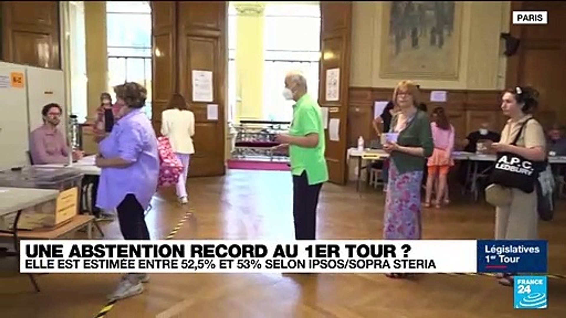 L Gislatives Une Abstention Record Au Premier Tour Entre Et