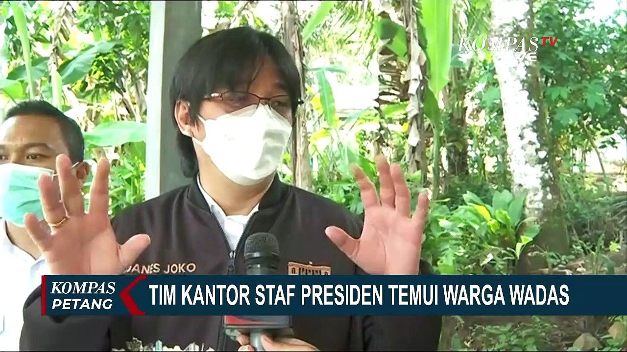 Tim Ksp Temui Warga Wadas Cari Tau Fakta Ricuh Wadas Ksp Presiden