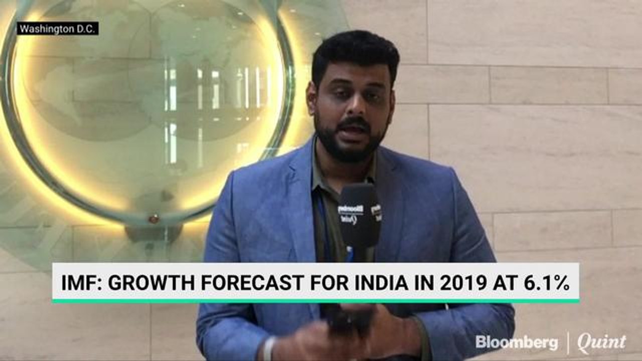 IMF Cuts India GDP Growth Forecast To 6 1 For The Current Year Video