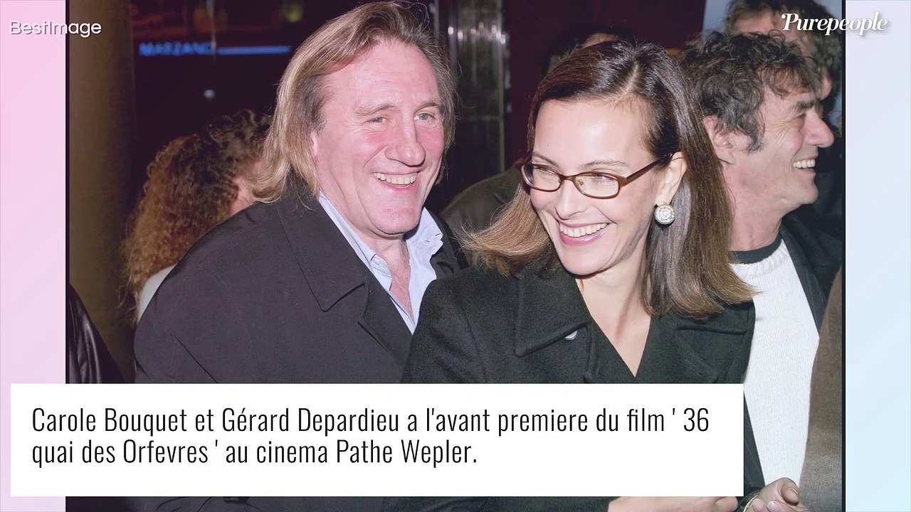 Gérard Depardieu et Carole Bouquet Cet enfant qu il a eu avec une