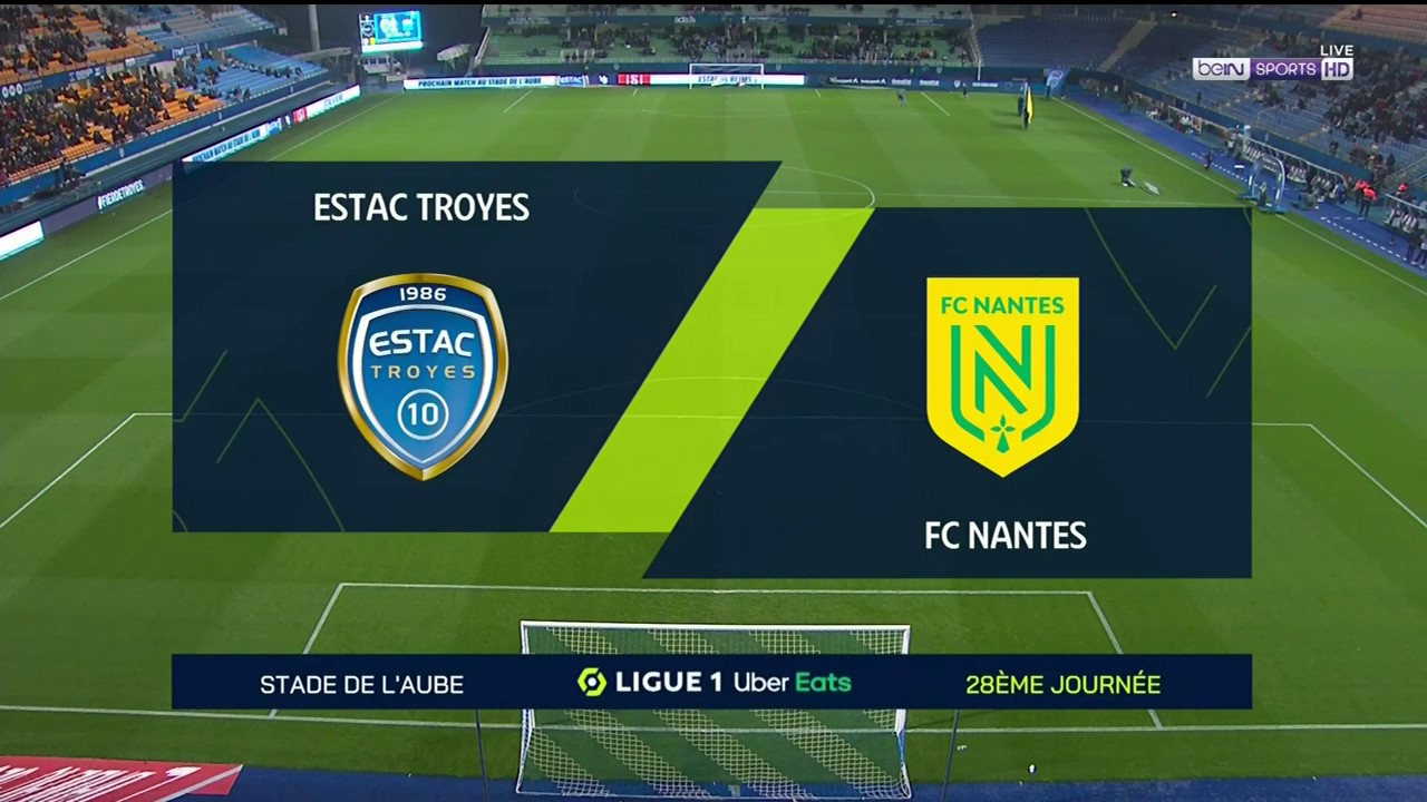 Troyes beat Nantes 1-0 and escape Relegation places