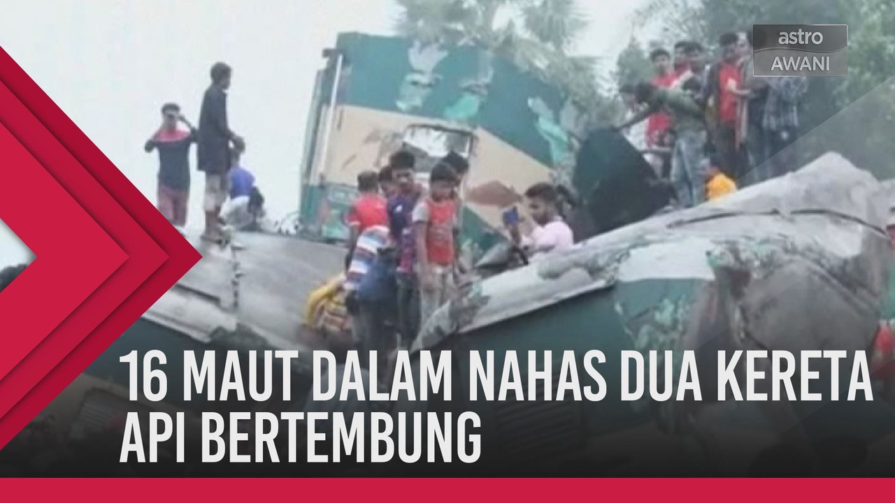 16 Maut Puluhan Cedera Dalam Nahas Dua Kereta Api Bertembung Video