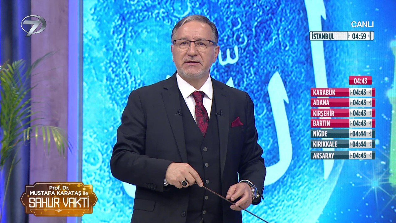 Prof Dr Mustafa Karata Ile Sahur Vakti Nisan Dailymotion