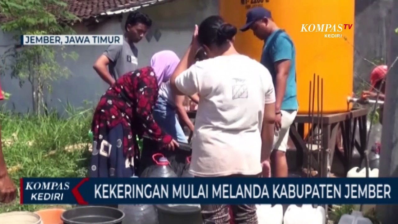 Kekeringan Di Kabupaten Jember Terus Meluas Video Dailymotion