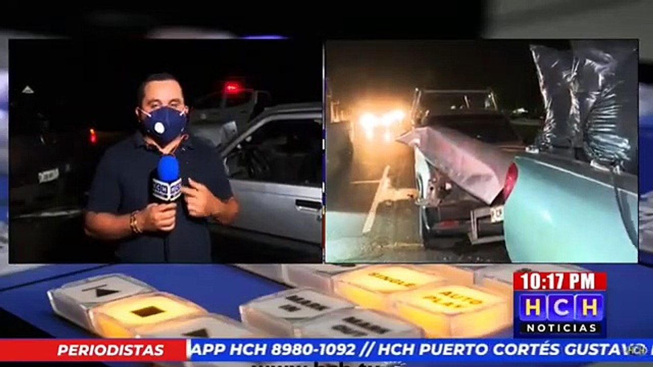 Brutal accidente vial deja pérdidas materiales en SPS 1 Vídeo