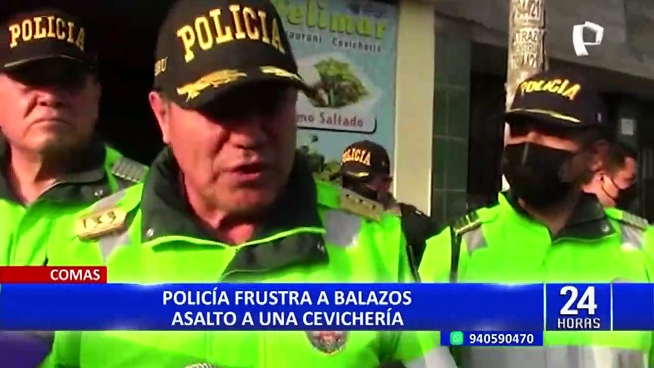 Comas Polic A Frustra Asalto En Cevicher A Y Captura A Cinco