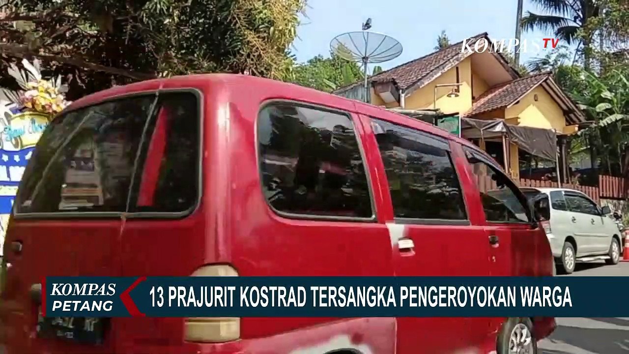 Cctv Rekam Detik Detik Sejumlah Prajurit Kostard Tni Aniaya Warga