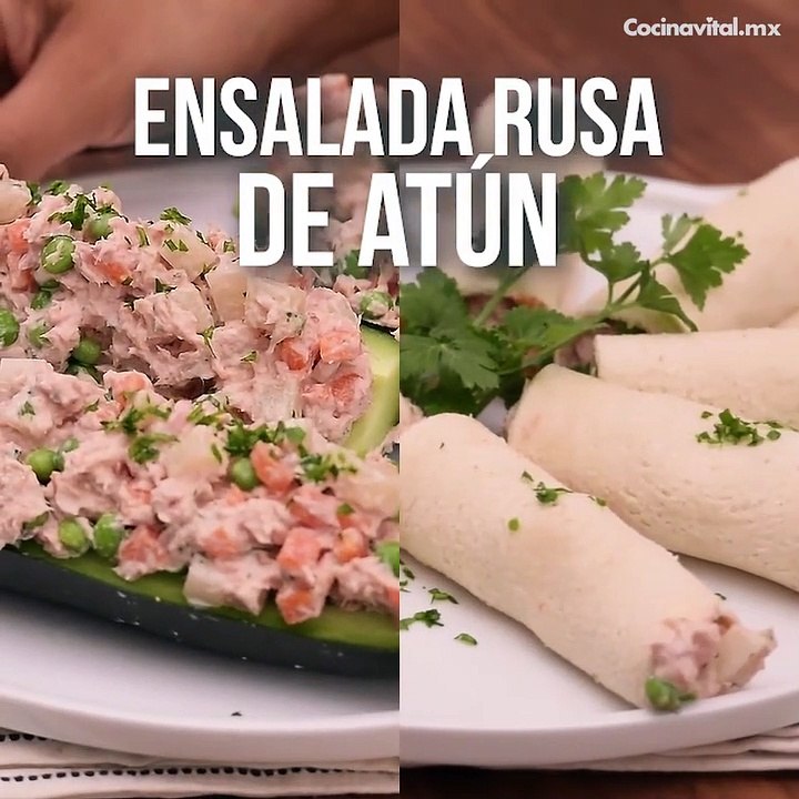 Rollitos De Ensalada Rusa De Atún Cocina Vital Vídeo Dailymotion