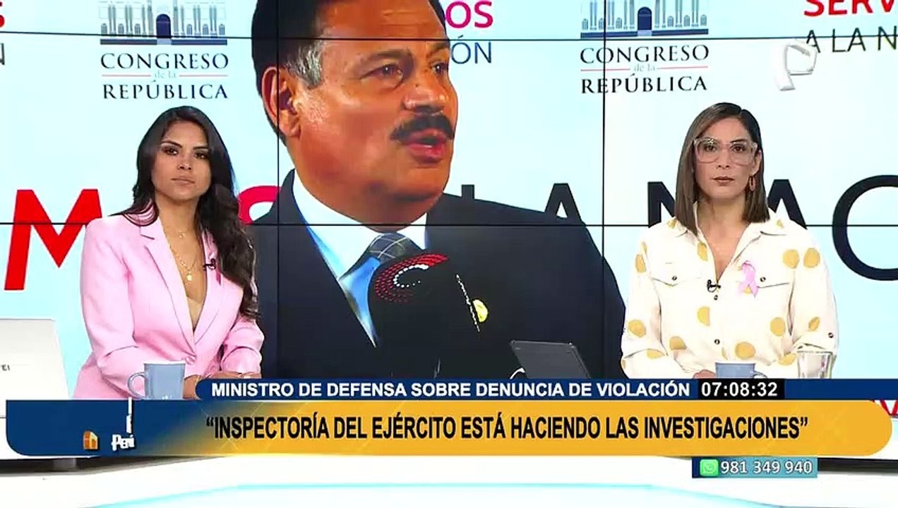 Ministro de Defensa admite que visitó a Antauro Humala en prisión para