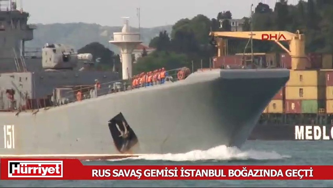 Rus Sava Gemisi Stanbul Bo Az Nda Ge Ti Dailymotion Video