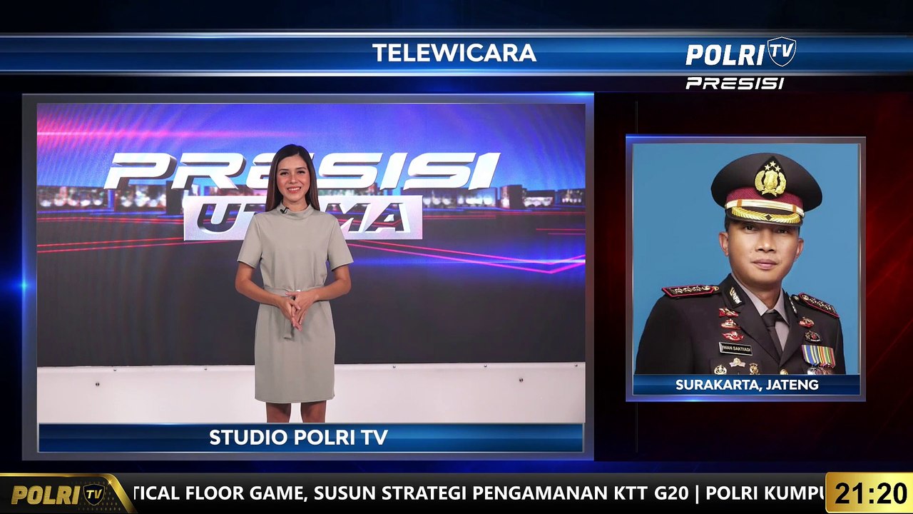 Live Dialog Telewicara Bersama Kapolresta Surakarta Kombes Pol Iwan