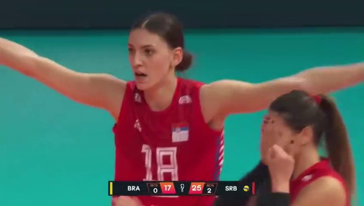 BRA Vs SRB Highlights Final Women S World Championship 2022