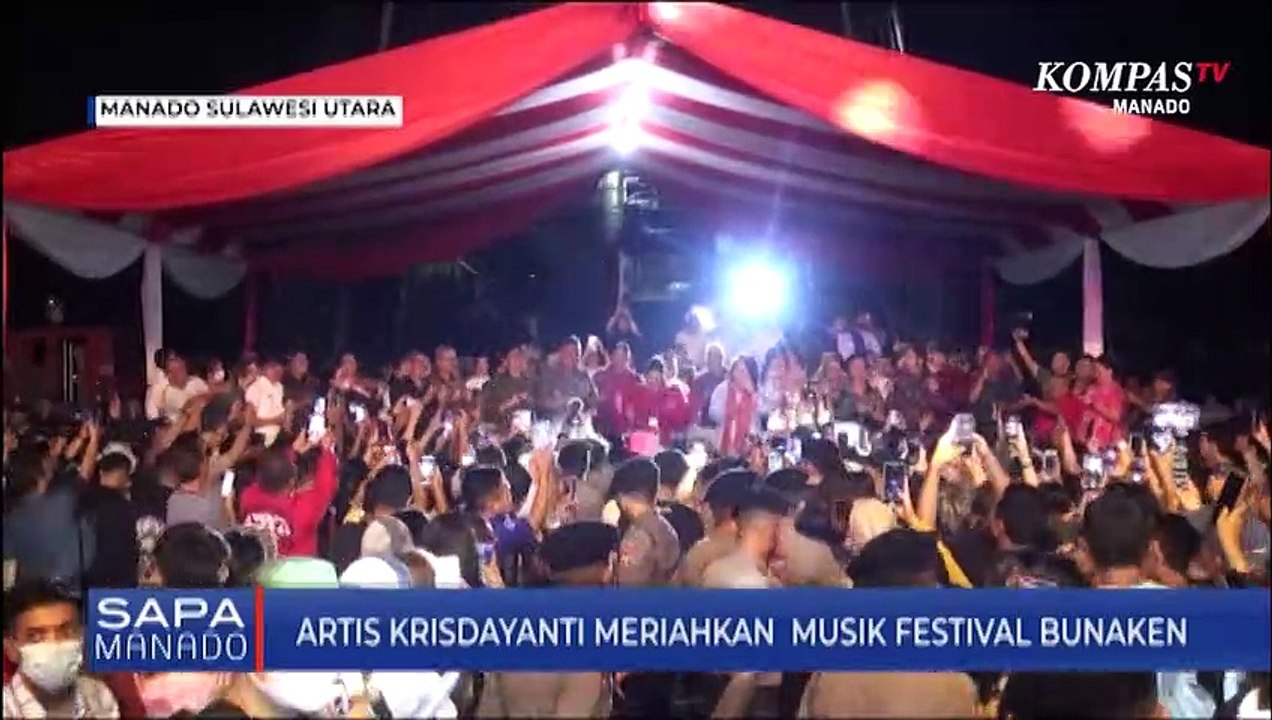 Krisdayanti Meriahkan Musik Festival Bunaken 2022 Video Dailymotion