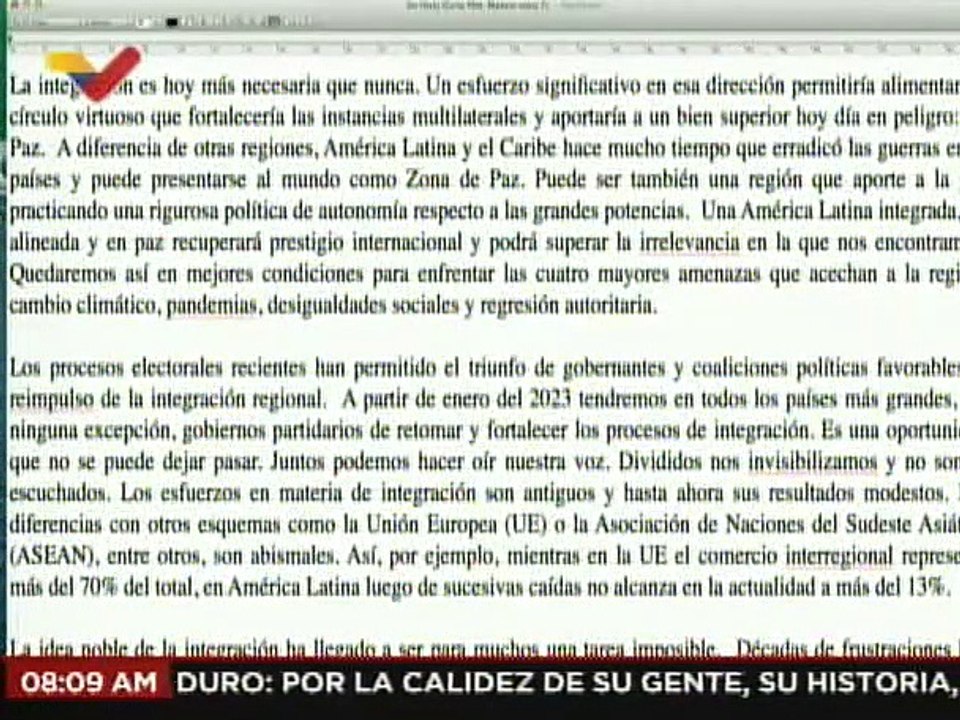 Exmandatarios De La Regi N Env An Carta Al Pdte Nicol S Maduro