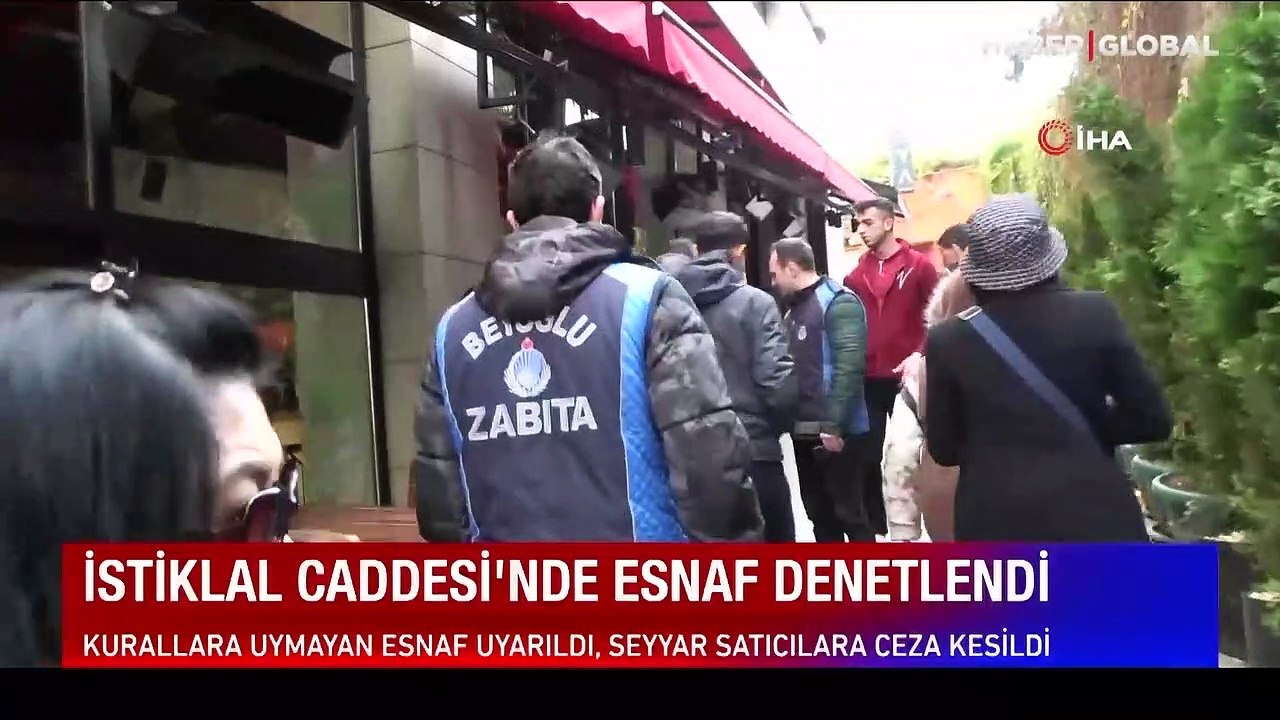 Yeni Nlemler Sonras Nda Stiklal Caddesinde Denetim Yap Ld