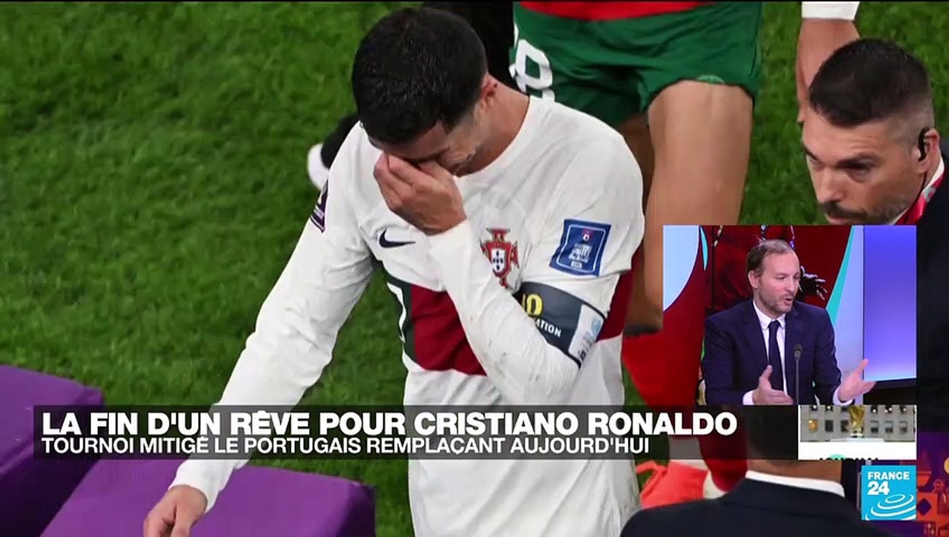 Mondial 2022 Les larmes pour Cristiano Ronaldo éliminé avec le