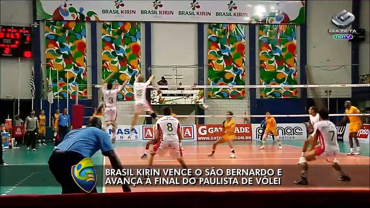 Brasil Kirin vence São Bernardo e vai à final do Campeonato Paulista